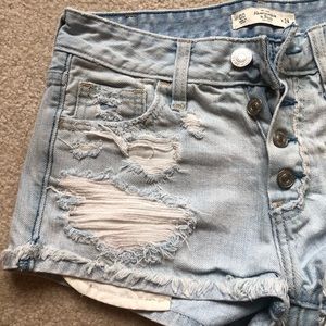 Abercrombie & Fitch denim shorts